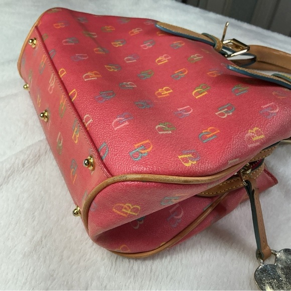 Dooney & Bourke Multicolor Signature Satchel - Picture 6 of 10